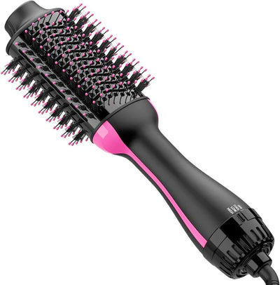 2 in 1 Hair Dryer and Styler  Hot Air Straightener Brush